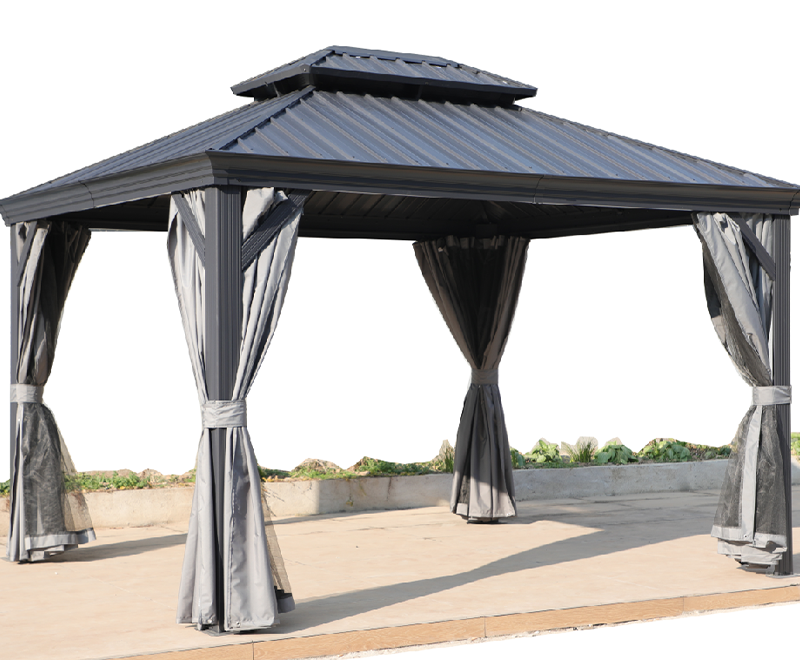 10x12ft Metalldachpavillon