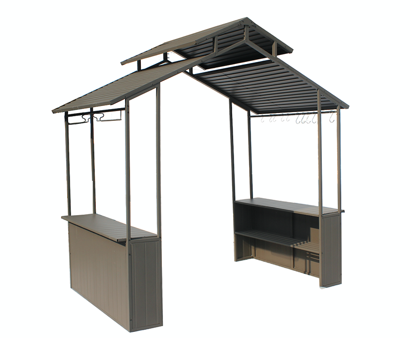 2,5 * 1,5 * 2,5 m wasserdichter Grillschuppen für den Außenbereich